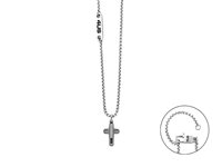 Collier 4US: Cesare Paciotti in Acier 4UCL8066